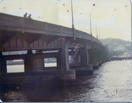 Jumping off the Sandy Hook Bridge