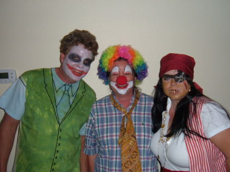 halloween 2008-Brad, Tam (his sister) & me