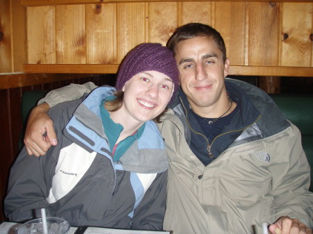Chris (CJ) and his girl, Sara, October 2008