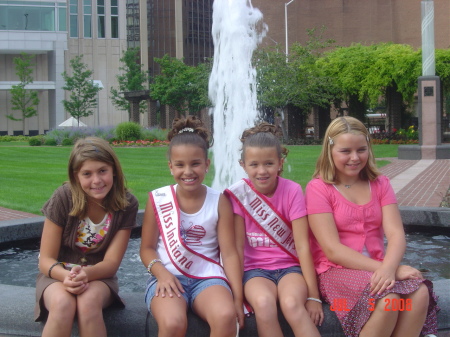 Bailey and her crew at Indiana USA