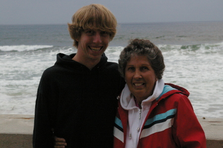 Grandma Box (my mom) and Steven