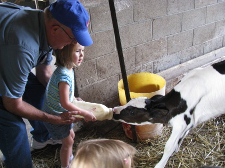 Jadon on the Dairy Farm