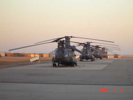 Michael's Chinook Helicopters