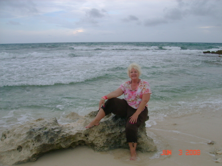 Patsy in Cozumel