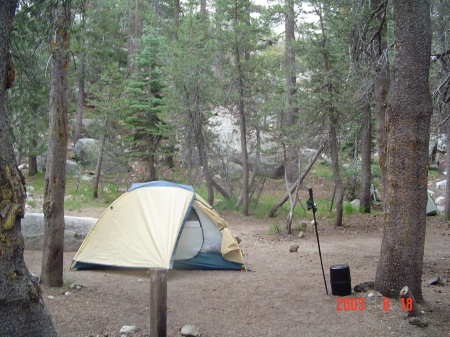 Backpacker Camp at Glen Aulin - Yosemite