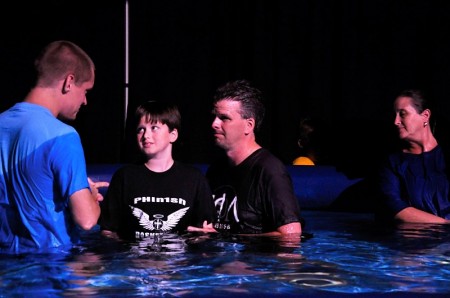 Family Baptism...September 11, 2010