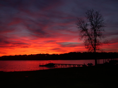 Lake Norman Sunset "My backyard"