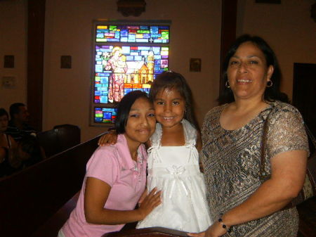 Alexis' baptism day