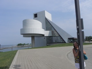 Rock-n-roll hall of fame in Cleveland