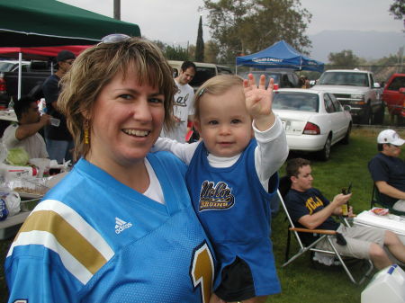 Ashley's 1st UCLA Tailgate Party