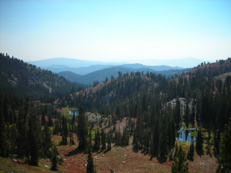 hiking in the Trinity Mountains