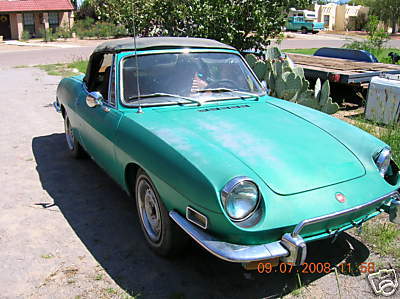 1973 FIAT 850 SPIDER SPORT 2-SEAT CONVERTIBLE