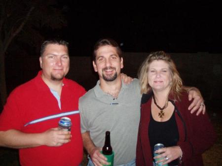 My sister Stace, her husband Keith and I