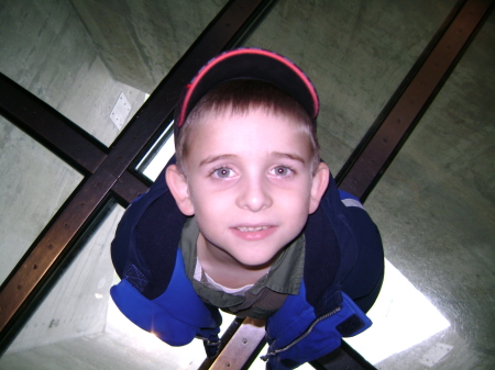 Mathew at CN Tower