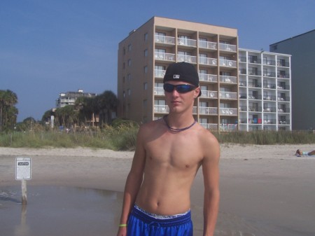 Tyler on the Beach