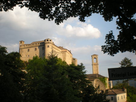 Bardi Castle in Bardi Italy