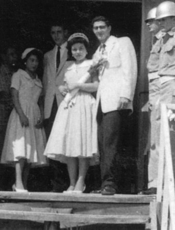 wedding picture 1957