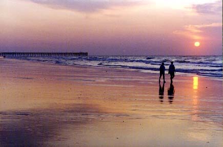 Sunrise at Surfside Beach