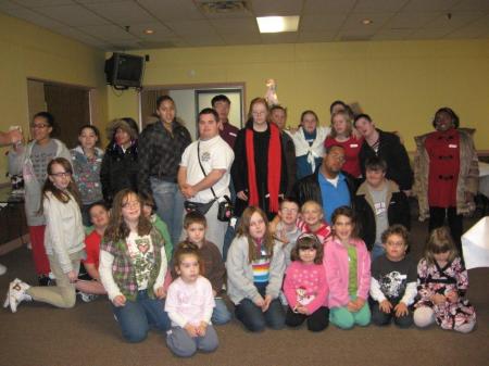 TROOP 228 WITH D S YOUTH AT LOYAL  MOOSE LODGE