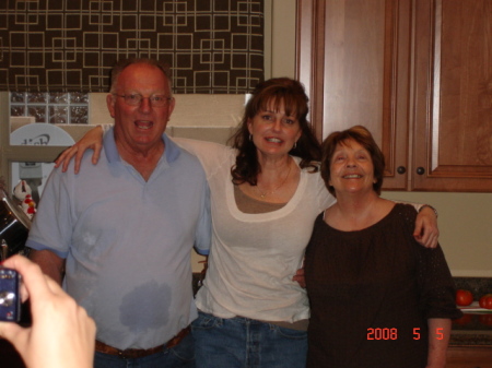 My Aunt Betty, Uncle Gene and me