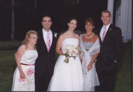 Daughter Rebecca's wedding Sept 2004