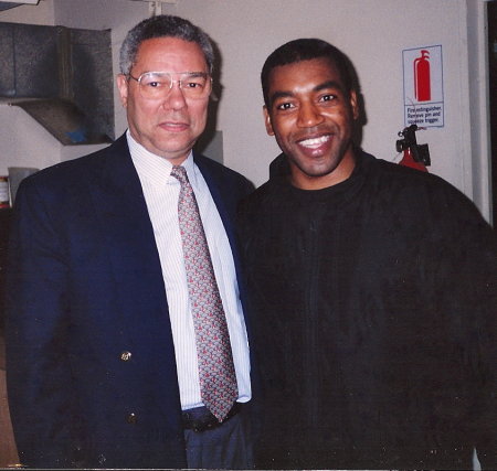 Russell and General Colin Powell