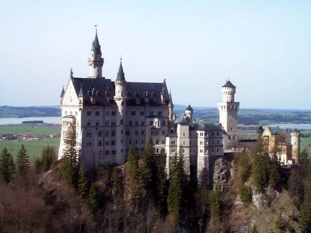 Schloss Neuschwanstein im Deutschland