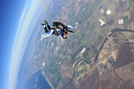 Skydiving in Monterey