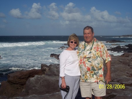 Me and Jimmy in Maui, Hawaii
