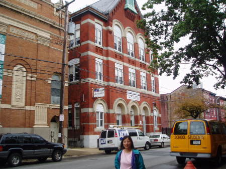 Side view, St Michael School and Rectory