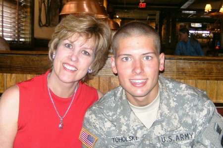 Me and my Cadet son!