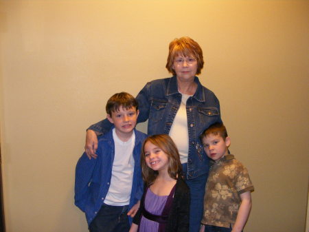 Judy & grandchildren