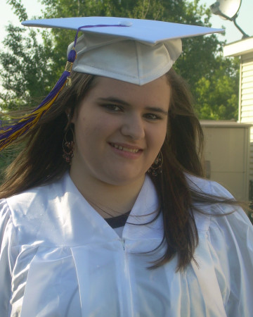 My oldest, Nicolle, at her H.S. graduation
