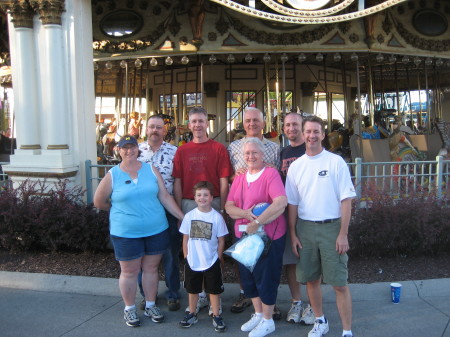 The family at Cedar Point!