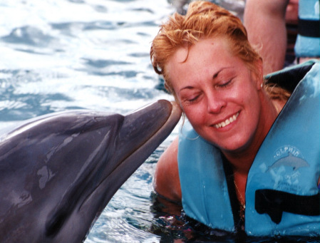 Dolphin Swim Cozumel Mexico