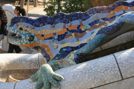 Lizard at Park Güell