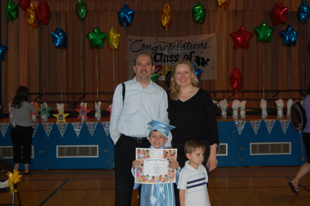 my family at Nicky's grad from K 2008