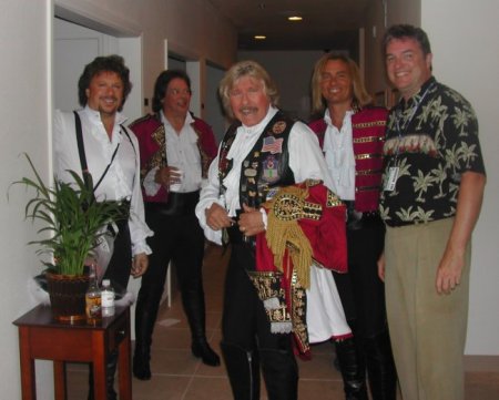 With Paul Revere and the Raiders