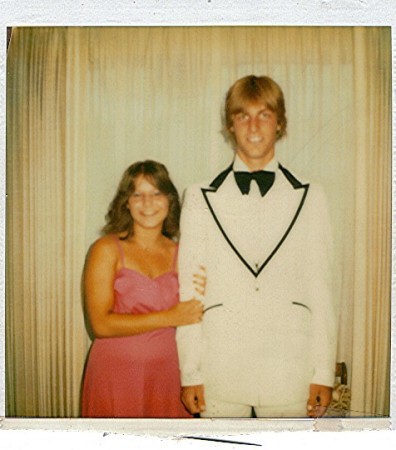 Prom 1981 - My Date, Dave Roach