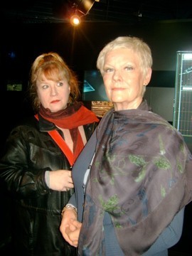 Dame Judy Dench and I.....