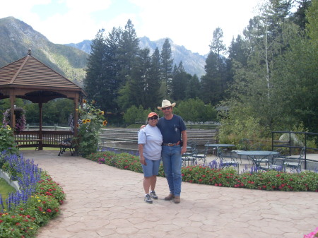 Willie and I in Leavenworth,Washington