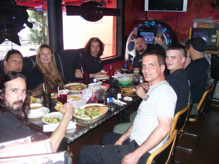 Dinner with Testament in Dallas