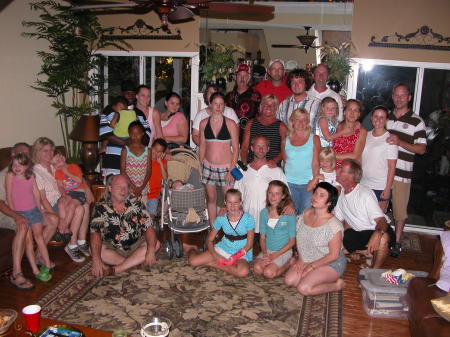 Small family gathering in Florida....
