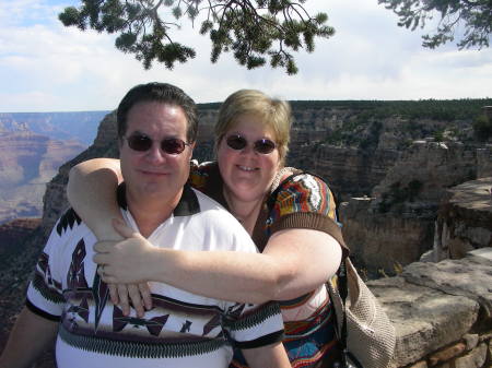 At the Grand Canyon Bill & me.
