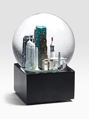 Houston Snow Globe