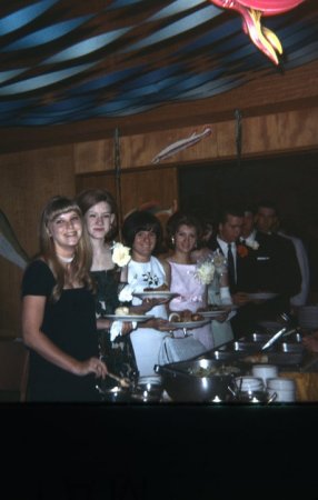 Some of Class of 67 at the Jr.-Sr. Prom