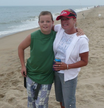 Mom & Sam Bethany Beach 08