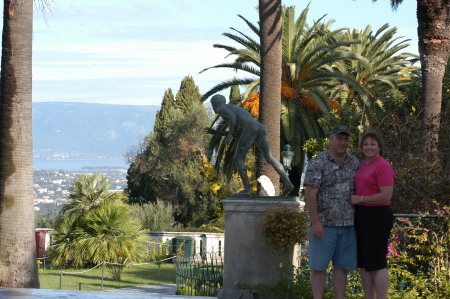 Jon & Lynda Tanner in Corfu Greece