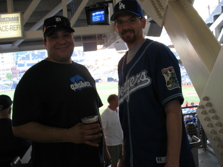 Dodgers - Padres Game in San Diego