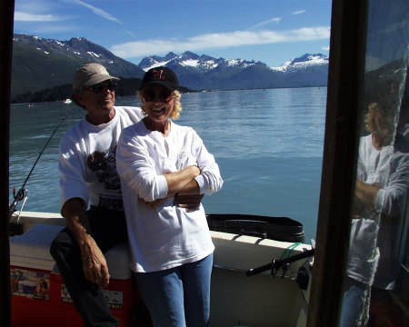 Ron and I in Alaska